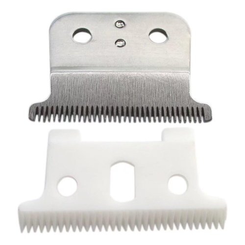 Replacement T-Blade Hair Trimmer Replacement T Beard Trimmer Replacement T Blade for Andis T Outliner gtx Silver