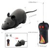 Gawertoy Remote Control Rat Toy, Wireless Remote Control Mouse Toy Fake RC Rat Toy Giant Realistic Rat Model Prank Joke Tricky Toy for Kids Halloween Christmas Birthday Gift Cat Dog Toy Grey