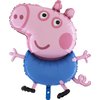 Grabo® 37 Inch George - Peppa Characters - Foil Balloon - Kids Party Balloons