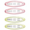 Yzurbu 4pcs Big Hair Clips, Oval Snap Hair Barrettes French Hair Accessories for Thin & Thick Hair