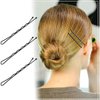 240 Pcs 2.2 Inch Black Bobby Pins, Set of Hairpins with Box, Premium Hair Pins for Kids, Girls and Women, Great for All Hair Types