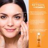 Retinol + Vitamin C Face Toner for Brightening & Anti-Aging – Hydrating Toner to Reduce Fine Lines & Dark Spots – Suitable for All Skin Types – 200 mL
