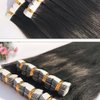 real hair wig seamless hair extention tape in hair human hair wigs hair extensions straight hair Xuchang