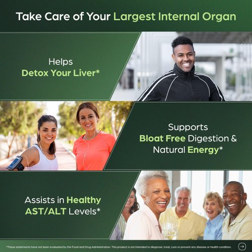 Sandhu's Liver Cleanse Detox & Repair Support | 70 Capsules (Pack of 2) | Herbal Supplement for Liver Health | Milk Thistle Dandelion Root Andrographis with 8 Minerals