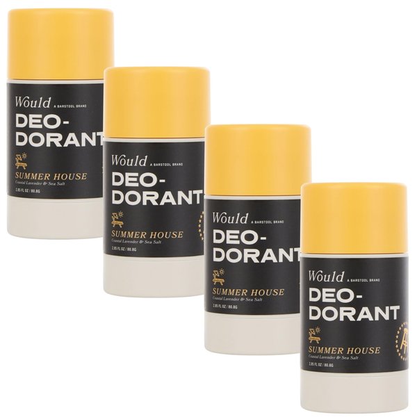 Would Aluminum Free Deodorant For Men - 2.85 Fl Oz Natural Deodorant For Men - Odor Protection, Natural Extracts, Essential Oils, Fresh Tracks, 1 Pack