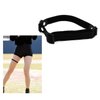 Adjustable Elasticity Leg Harness Garter Belts Punk Gothic Thigh Ring Garter (2 pcs Black Heart)