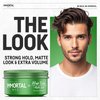 Immortal NYC Matte Look Hair Wax, 1, Provides strong hold, matte finish, natural look, extra volume, all-day control, and washes out easily.