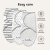 CuddleBug Adjustable Baby Swaddle Blanket & Wrap (Spots & Stripes), Pack of 3 (Small/Medium 0-3 Months Old)