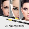 Recode Turning Heads Crayon Gel Eyeliner Pencil comes with Smudger on other side, longlasting, Water-proof & smudge-proof Formula, Black, 1.2gm