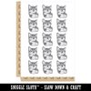 Sleeping Pocket Kitten Cat Temporary Tattoo Water Resistant Fake Body Art Set Collection - 15 2" Tattoos (1 Sheet)