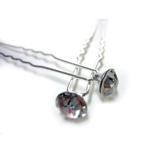 Wedding Hair Pins with Crystal (20 Pins)