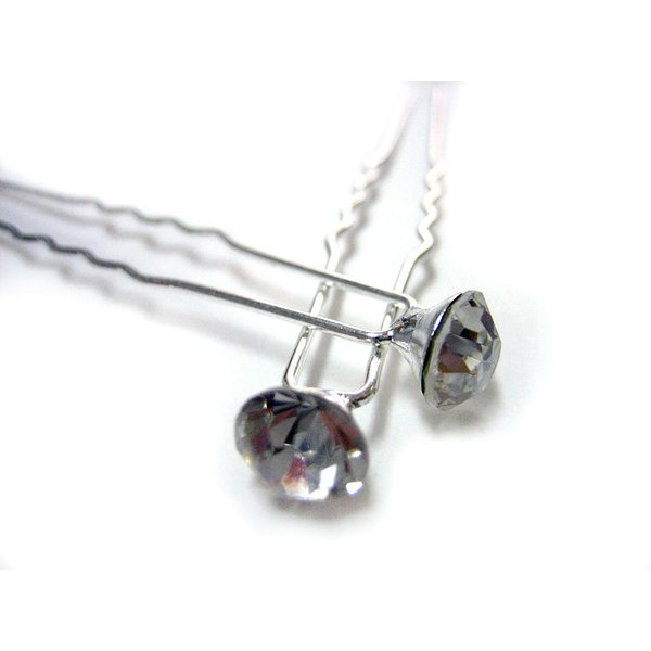 Wedding Hair Pins with Crystal (20 Pins)