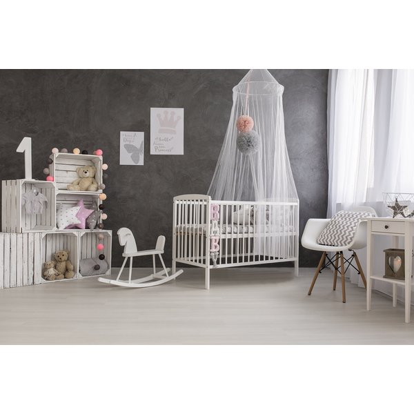 Mosquito Guard Mosquito Net for Crib - with Mosquito Net for Stroller Included - White Baby Mosquito Netting for Bed, Crib, Bassinet, Playpen, Cradle