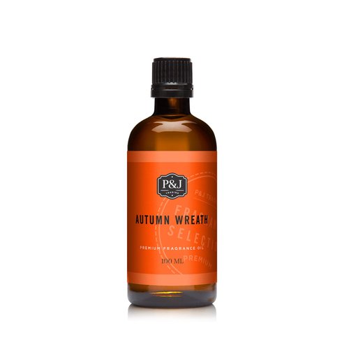 P&J Trading - Autumn Wreath Scented Oil 100ml - Fragrance Oil for Candle Making, Soap Making, Diffuser Oil