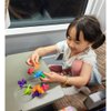 16 PCS Suction Cup Toys Bath Toys Party Favor for Kids ,Dinosaur Silicone Sucker Toys No Hole Bathtub Shower Toys Travel Toys Window Toys for Toddlers Boys Girls