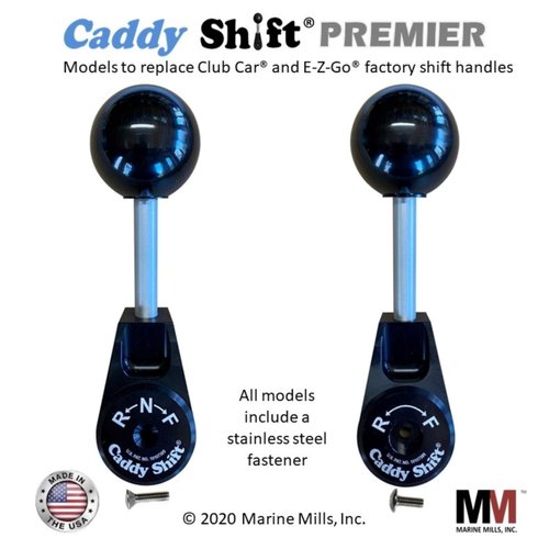Caddy Shift Premier Golf Cart Shifter, Forward-Reverse Shift Lever, Handle, Knob (E-Z-Go)
