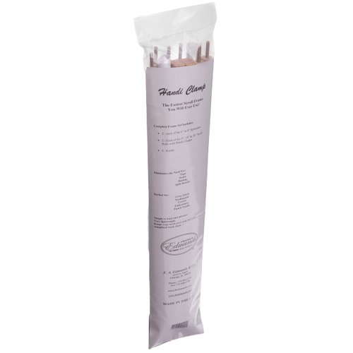 Edmunds HC-820 Handi Clamp Scroll Frame, 8 by 20-inch, 8" x 20", Natural