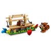 LEGO Creator 3in1 Birdhouse 31143, Birds to Hedgehog to Beehive Set, Forest Animal Figures, Building Toys for Kids Ages 8 Years and Over, Colorful Toy Set, Gift Idea