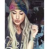 Acenail Boho Headbands Wide Head Bands Knotted Turban Headband Nonslip Elastic Head Band Tie Dye Hairbands Workout Hair Scarfs Yoga Sweatbands Bohemian Head Wraps for Women Girls 4Pcs(#3 Tie Dye)
