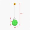 Alnicov Cat Toys Interactive Ball,Balanced Cat Toy with Ball for Indoor Cats Ball with Wheels Automatic Rotating Rolling Balls Balance Swing IQ Training Toy for Cats
