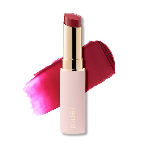 Jouer Balm Bouche Demi-Matte Lip-Liberté​ - Tinted Lip Balm - Hydrating Lip Tint Long Lasting - Matte Lip Color - Jojoba Seed Oil and Shea Butter Formula