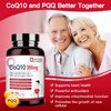 NATURE TARGET CoQ10-300mg-Softgels + PQQ with Organic-Olive-Oil - High Absorption-Coenzyme-Q10 - Antioxidant-for-Heart-Health and Immune Support, Energy Production, 120 Servings