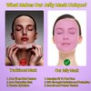 Nielies Jelly Mask, Facial Skin Care- Vampire Peel-Off Jelly Mask Set, Jelly Mask For Facials, Face Mask For Instant Hydration, Vegan Peel Off Face Mask, For Moisturizing, Smoothing (Lavender)