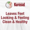 Kerasal Foot Therapy Soak, Foot Soak for Achy, Tired and Dry Feet, 2 lbs and Kerasal Nighttime Intensive Repair Foot Masks, Foot Mask for Cracked Heels and Dry Feet, Two Pairs