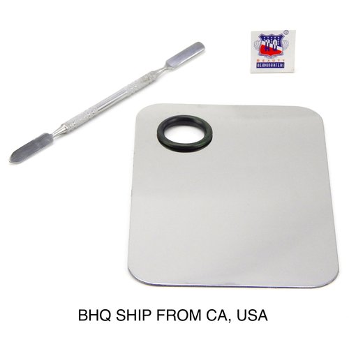 Stainless Steel Women Makeup Palette Spatula Make up Tools