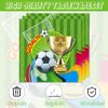 41pcs Soccer Party Supplies ,include 20 Plates, 20 Napkin and 1pcs Tablecloth,Used for Soccer Birthday Party Decoration (Green Soccer III)