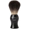 Taylor of Old Bond Street Black Pure Badger Shaving Brush and Jermyn St. Shaving Cream Bowl 150g Gift Set 2 pc shave set
