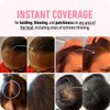 BOLDIFY Hairline Powder Instantly Conceals Hair Loss, Root Touch Up Hair Powder, Hair Toppers for Women & Men, Hair Fibers for Thinning Hair, Root Cover Up, Stain-Proof 48 Hour Formula (Black)