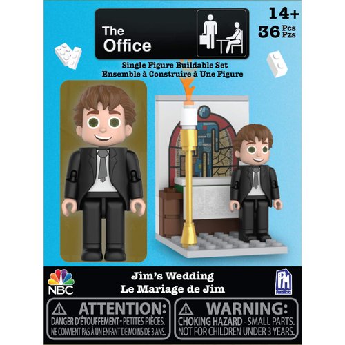 The Office Jim's Wedding Construction Set (Single Figure)