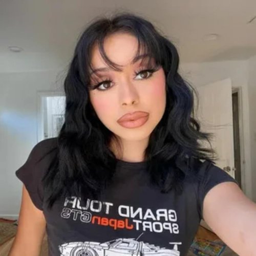 NOBLE 13x7 Lace Frontal Bob Wigs Water Wavy Bob wigs 14 inch Natural Black Color 150% Density Pre Plucked with Baby Hair.