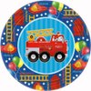 Fire Engine Fun Dessert Plates 8ct