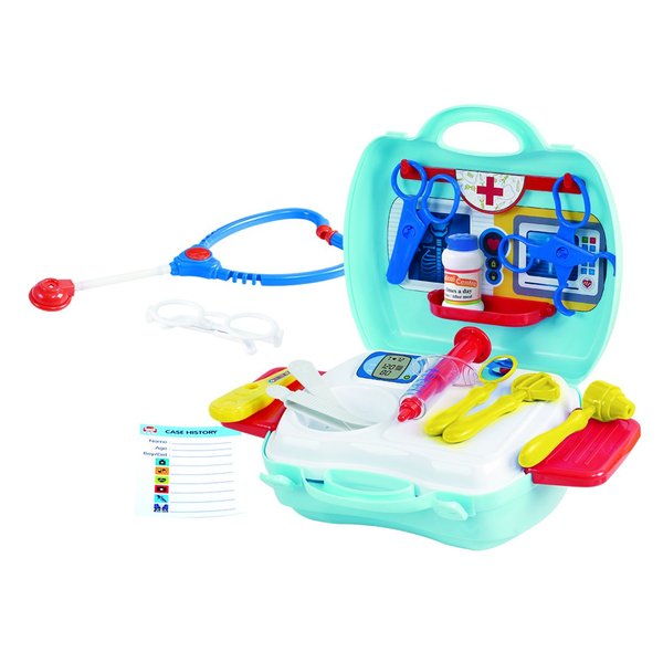 Play My Carry Along Medical Centre Toy Doctor Kit for Child 20 Pcs Kids Doctor Playset c Gift for Adults Fabulous Play Set for Kids Doctor Toy Kids Learn Basic Medical Knowledge
