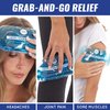 Reusable Hot and Cold Gel Ice Packs for Injuries | Cold Compress, Ice Pack, Gel Ice Packs, Cold Pack, Gel ice Pack, Cold Packs for Injuries | 7 Pack