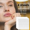 Mabor Face Gems Stud, 660 Pcs Fake Piercing Fake Nose Stud Eyebrow Stud Non Face Piercing Face Gems Stick on Silver Belly Button Sticker Face Sticker for Women Men