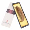 Breezelike Wide Tooth Hair Comb - Natural Detangling Wooden Comb for Curly Hair - No Static Sandalwood Comb for Women and Men