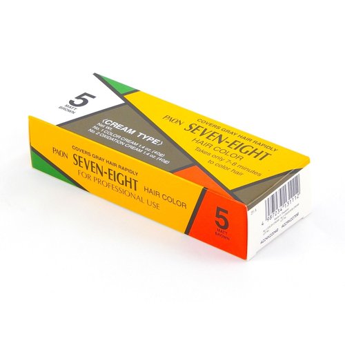 PAON SEVEN-EIGHT CREAM TYPE HAIR COLOR MATT BROWN #5