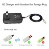 melasta 7.2V 9.6V 8.4V RC Car Battery Charger Compatible with Redcat Racing Hexfly NiMH Battery and Standard Tamiya Battery, 2.4V-12V NiMH/NiCD Universal RC Charger