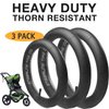 Two 16'' x 1.5/1.75 & One 12.5'' x 1.75/2.15 [3-Pack] Extra Thick Inner Tire Tube for BOB Revolution Strollers & Stroller Strides - Best BOB Stroller Tire Replacement Set by Steerling Tire Co.