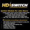 HD Switch AM132500 Ignition Module Key Switch OEM Upgrade Fits John Deere GX255 GX325 GX335 GX355, GT225 GT235 GT245, LX255 LX266 LX277 LX279 LX280 LX288 LX289, 325 335 345 355D Tractors w/ 3 Keys