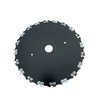FORESTER Brush Cutter Blades and File Set - Trimmer Chainsaw Tooth Saw Blade - for Trimming Trees, Cutting String, Underbrush, and More - 20 Tooth 9" Circular Brush Blade with 3/16" File