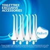 ToiletTree Products Replacement Tips for Poseidon & Professional Oral Irrigator, 8 Pack