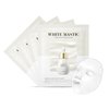 MASTINA White Mastic Ampoule Sheet Mask (4pc) - Illuminating, Radiance-Boosting. Ultra-Moisturizing Facial Mask. Intensive Korean Skin Care. Fermented Mastic Gum