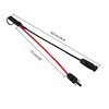 CERRXIAN 50cm 10AWG SAE to Male & Female Adapter 10AWG Cable with SAE Conector for RV Panel Solar