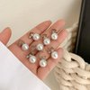 GLKTOPO 20 Pieces Mini Pearl Hair Clips Tiny Pearl Hair Barrettes Cute Hair Pins Hair Decorations Bangs Clips for Girls Women Bridal Wedding Party Banquet Hair Accessories, White