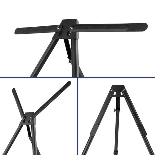 Pacific Arc Rover Aluminum 20 Inch Adjustable Art Easel with Carrying Case