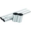 Quality Importers Trading 2-Cigar Tube, Stainless Steel